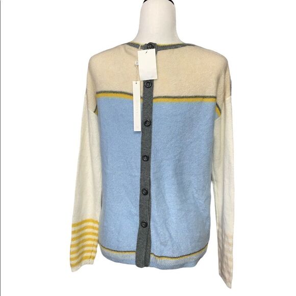 🆕 Caslon Button Back Sweater Seraphina Stripe - Picture 4 of 9